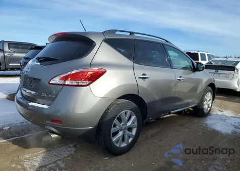 2012 Nissan Murano S from USA, damaged, VIN JN8AZ1MWXCW216541